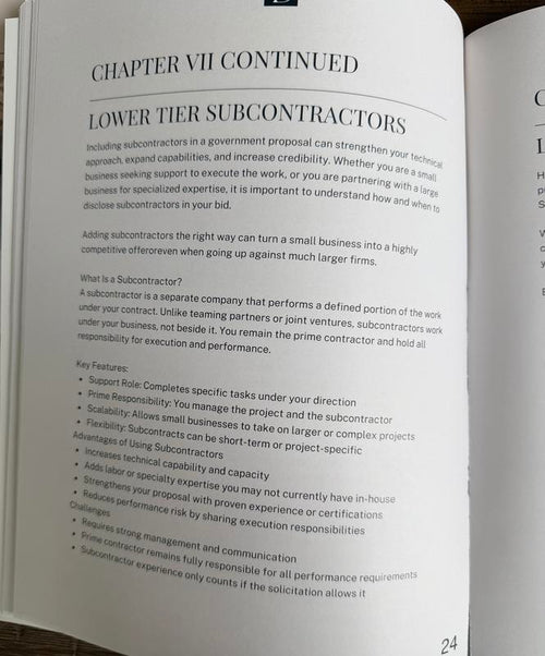 Government Contract Proposal Toolkit - Digital Document